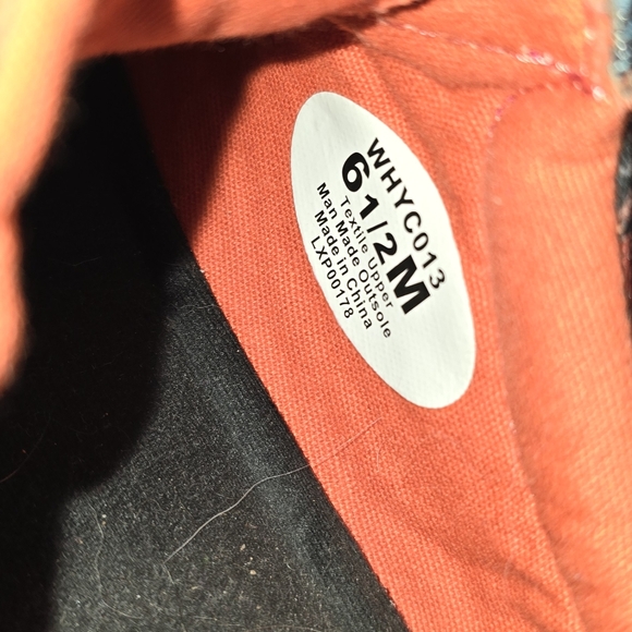 Twisted X hooey loper turquoise and coral aztec pattern - Picture 4 of 4